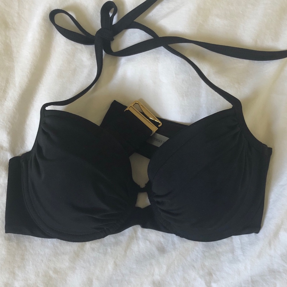 Victoria’s Secret Push-Up Halter Swim Top